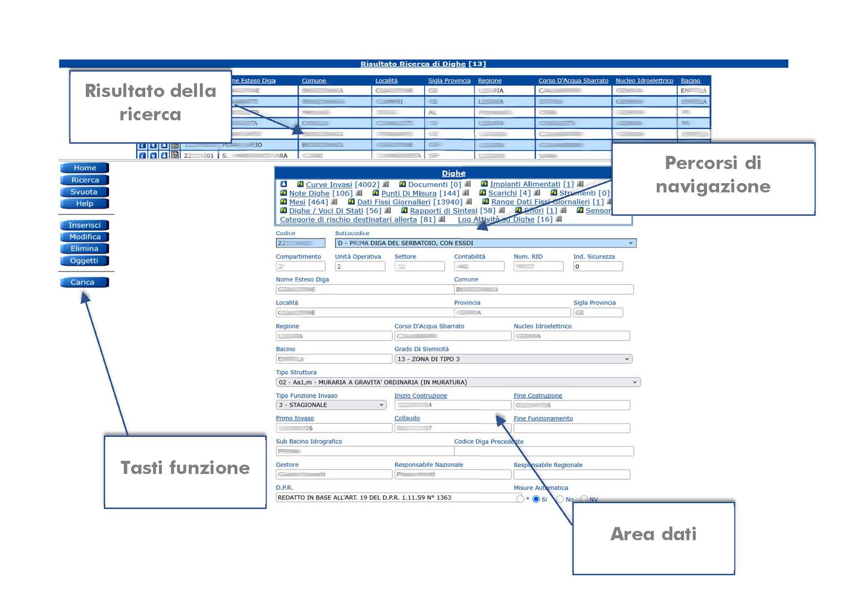 Software Gestione Comportamento Dighe